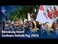 Optocht van Bernburg (Saale) (Duitsland) : Festumzug Sachsen-Anhalt Tag 2026 in Bernburg