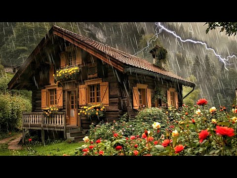 SWITZERLAND 🌧️ DANGEROUS SUMMER STORM - LAUTERBRUNNEN - THE HIDDEN PARADISE OF THE SWISS ALPS