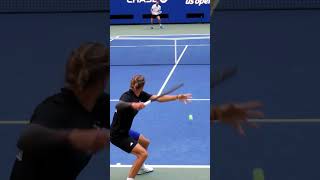 Alexander Zverev MASSIVE Forehand Slow-Motion! 🔥