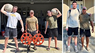 This 23 year old basketball coach spent a full day training with Elliott at his home (vlog)