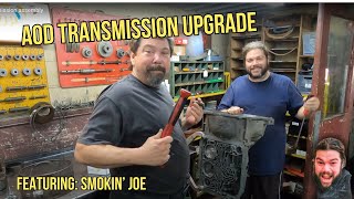 FORD AOD GETS 4R70W INTERNALS! Ford AOD Reassembly with 4R70W upgrades!