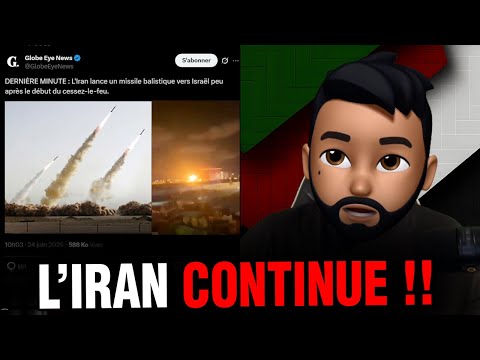L'IRAN TIRE SIX SALVES DE MISSILES SUR ISRAEL !! LES US FURIEUX CONTRE ISRAEL !!