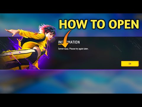 Server Busy Please Try Again Later Problem In Free Free How To Open | Free Free Open Problem