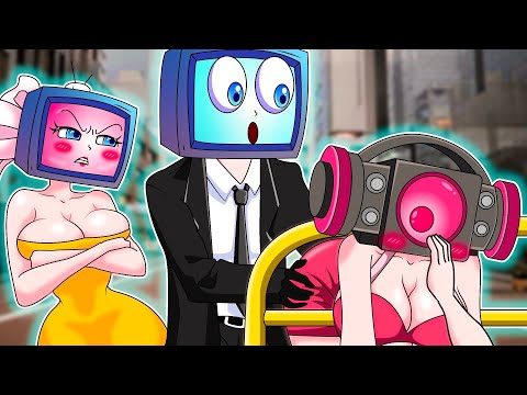 Who is the real pregnant one? Brewing Baby Cute TV Man | Skibidi Toilet Multivers animation