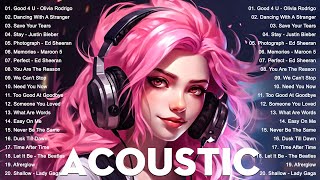 Top Acoustic Songs Cover 2024 🍄 Best Love Songs Cover 🍄 Trending English Acoustic Love Songs 2024