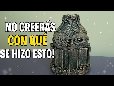 Transforma rollos de papel en algo útil y bonito 😊😊😊