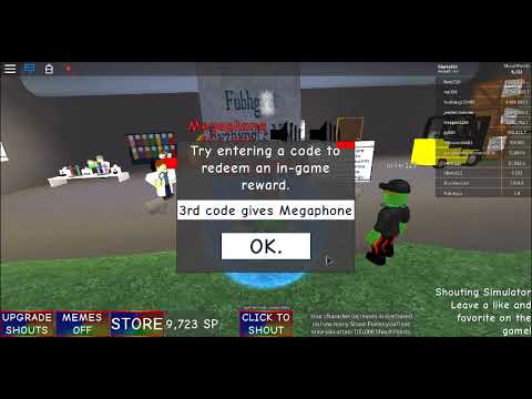 Codes For Shouting Simulator 07 2021 - how to make a shout in roblox