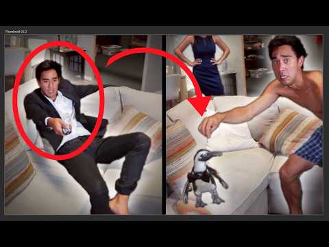 A Penguin STOLE MY DATE | Best Zach King Tricks - Compilation #49