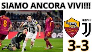 ROMA- JUVE 3-3 | LA JUVE NON MUORE MAI! GATTI CI TIENI IN PIEDI, RESTIAMO A -4. ORA BASTA ERRORI!