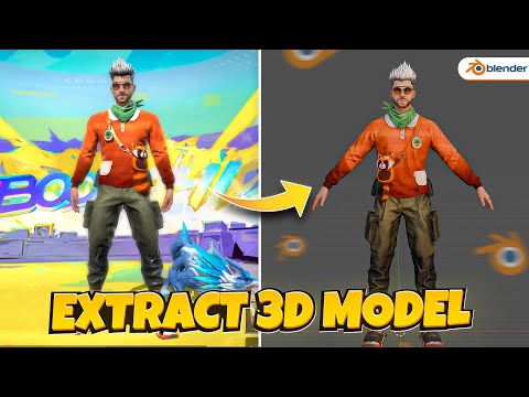 How To Extract Free Fire 3d Model (PC)