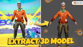 How To Extract Free Fire 3d Model (PC)