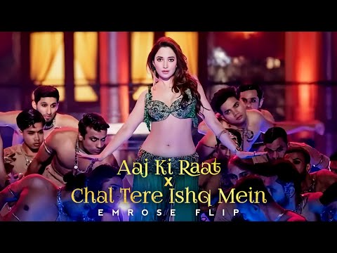Aaj Ki Raat X Chal Tere Ishq Mein (Emrose Flip) | Emrose Percussion | Stree 2 | Sachin Jigar | Slow