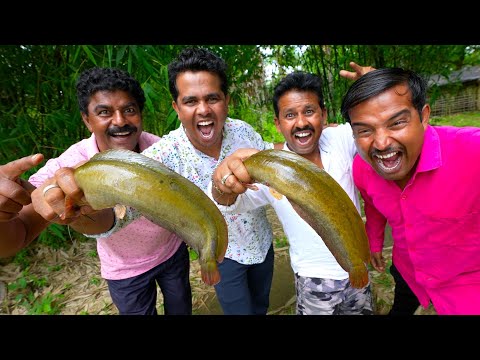 সেরা স্বাদের হলুদ পাকা মাগুর মাছের ভাপা রান্না করে খাওয়া | Magur Mach Vapa Recipe | Steamed fish