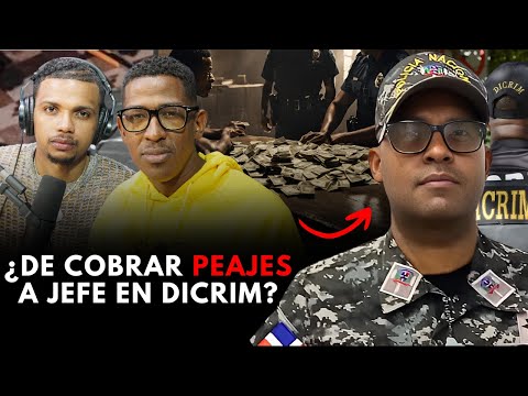 ¡INCREÍBLE! CORONEL QUE COBRABA PEAJES A PUNTOS DE DR0G4S AHORA ES JEFE EN DICRIM?