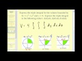 Triple Integrals and Volume Calculations
