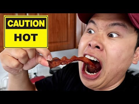 GHOST PEPPER BACON CHALLENGE!!! (TERRIBLE IDEA)