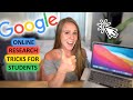 Mastering Google for Academic Research