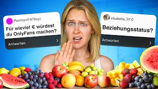 Für wieviel mit OF anfangen?🔞 MUKBANG + Q&A😳