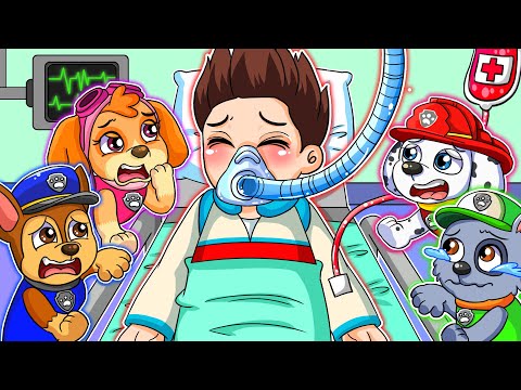 Paw Patrol Ultimate Rescue | Ryder Is Sick?! Please Don't Give Up - Very Sad Story | Rainbow 3