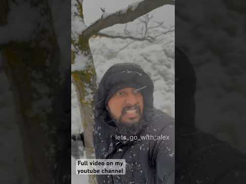 കാനഡയിലെ മഞ്ഞ് | Canada Winter | PART 01 | Snow #shorts #short #shortvideo | Lets go with Alex