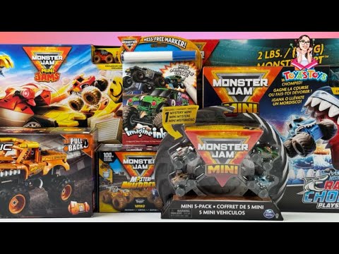 Unboxing and Review of Monster Jam Toys Collection