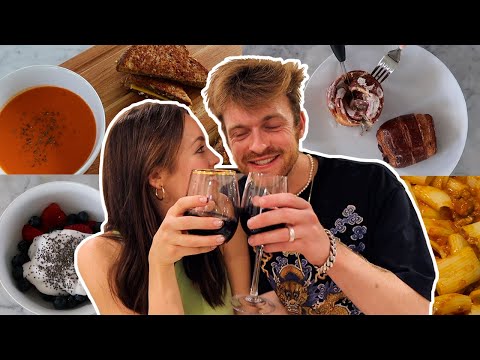 WHAT WE EAT IN A DAY *couples edition*