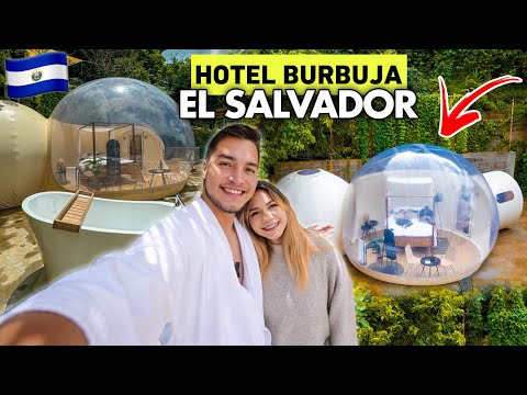 Así es el PRIMER HOTEL BURBUJA en EL SALVADOR 🇸🇻🤩 ¿Vale la pena? 🫧