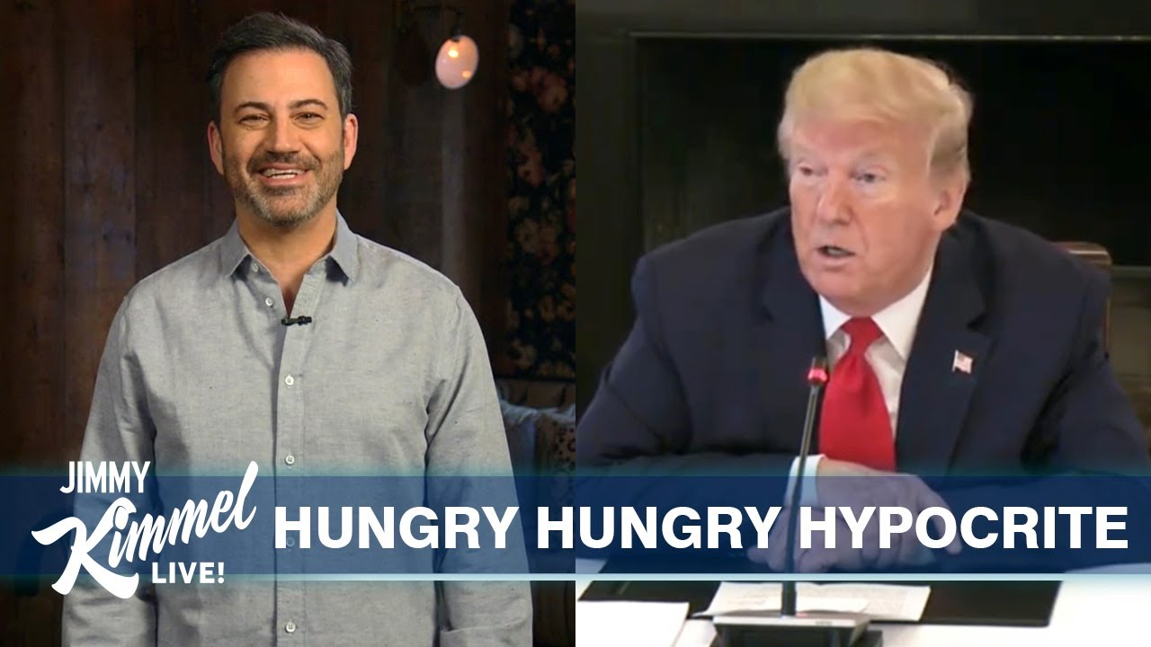 Jimmy Kimmels Quarantine Monologue Trump Blames & Complains and Celebrities After Quarantine
