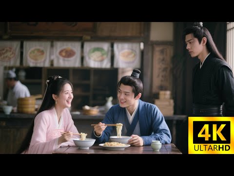 【冷麵霸總硬核追愛電影版】富家公子邀請灰姑娘一同吃飯，身邊的將軍臉都氣綠了！❤️中國浪漫愛情劇