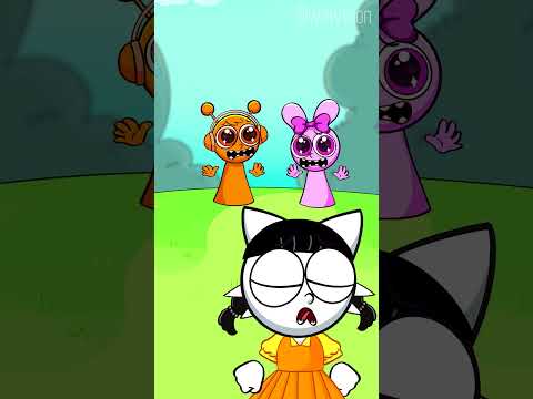Hide and Seek: Who will be Eliminated? Oren x Black x Pinky Squid Game