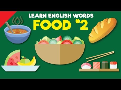 Learn Foods Vocabulary | English for Children | Fun Kids Videos - YouTube