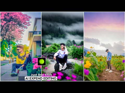 Hypic New Ai Expend Photo Editing | Flowers Hypic Photo Editing Prompt | Hypic Editing