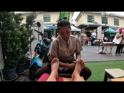 Relaxation from scratch accompanied by ambient sounds: Foot and Head Massage ASMR