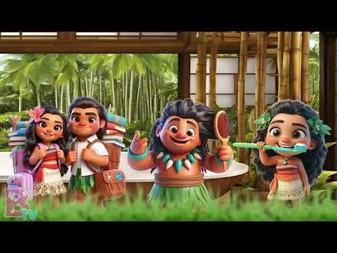 This Is The Way | Moana Daily Routines Song | Nursery Rhymes & Kids Songs