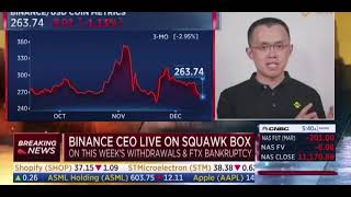 CZ from Binance responds to Kevin O Leary.