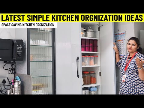 Latest Simple Kitchen orgnization ideas | Space Saving Kitchen orgnization