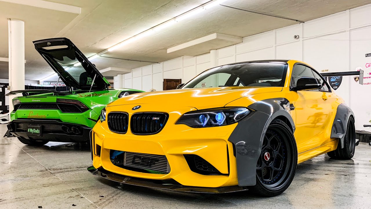 ALEX CHOI'S BMW M2 WIDEBODY DRIFT BUILD UPGRADED TURBOS 600 HP