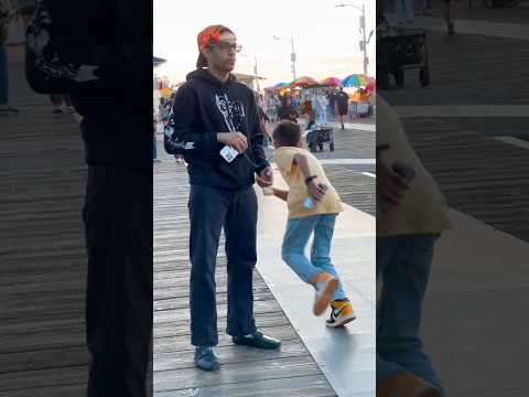 I RAN INTO THE WRONG KID ? #shorts