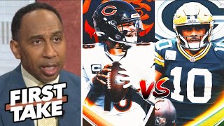 First Take | "Caleb Williams is the TRUTH!" - Stephen A. after Bears snatch NFC North from Packers
