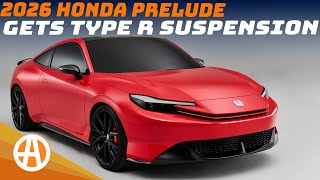 2026 Honda Prelude Gets Civic Type R Suspension & Front Brakes