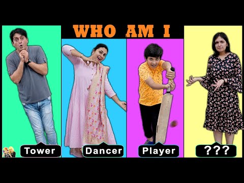 WHO AM I | Family Comedy Challenge | Guess the picture in 3 minutes | Aayu and Pihu Show