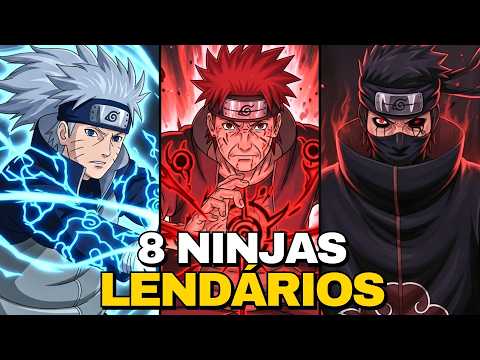 8 NINJAS TEMIDOS PELOS SEUS PODERES QUE FORAM ESQUECIDOS EM NARUTO
