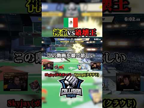 リクエストどんどんやって行きます‼️神童Sparg0 vs 破壊王 Skyjay #ゲーム実況 #スマブラsp #スマブラ #ゲーム