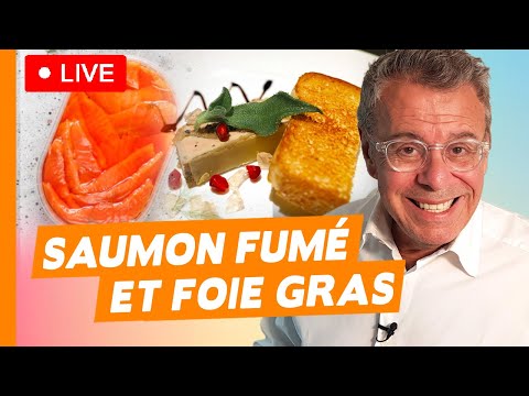 Saumon fumé & foie gras : mes conseils pour les Fêtes - Live du 11 Décembre 2024