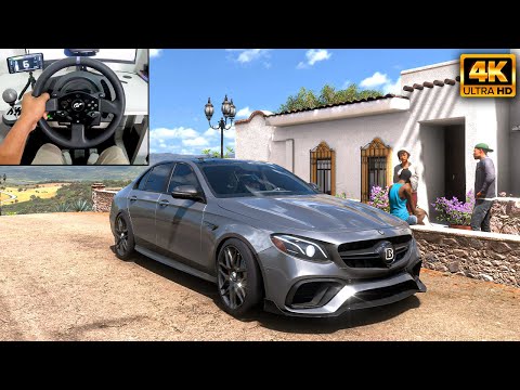 BRABUS Mercedes AMG E63S (900HP) | Forza Horizon 5 | Thrustmaster T300RS gameplay