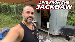 🔴 LIVE from the JACKDAW | Q&A Camping w/Starlink