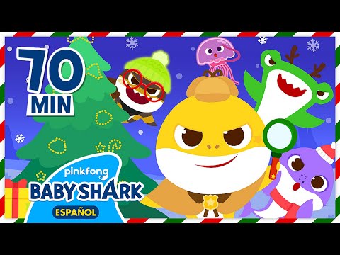 El Ladrón Robó el Árbol de Navidad😱 | Cuento de Navidad | Baby Shark en español