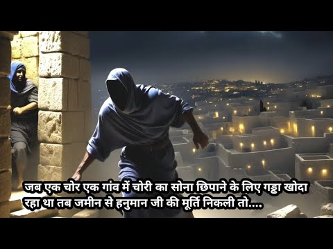 सोने को छिपाते हुए निकले हनुमानजी! || बजरंगबली