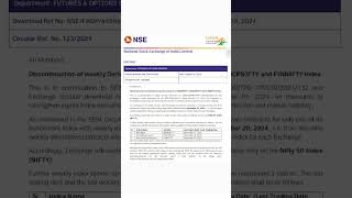 BANK NIFTY WEEKLY EXPIRY CANCEL #shorts #banknifty  #stockmarket