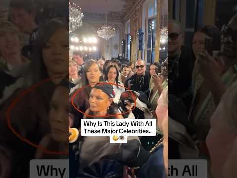 who is a French fashion designer, is around all these celebrities. What's your thoughts on this?